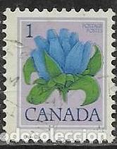 Sellos: CANAD&Aacute; YVERT 625, FLORA - Foto 1