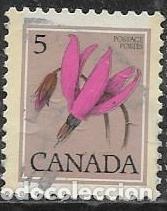 Sellos: CANAD&Aacute; YVERT 628, FLORA - Foto 1