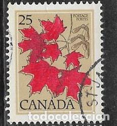 Sellos: CANAD&Aacute; YVERT 639, FLORA - Foto 1