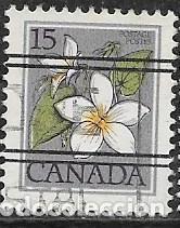 Sellos: CANAD&Aacute; YVERT 712, FLORA - Foto 1