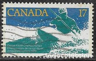 Sellos: CANAD&Aacute; YVERT 708 DEPORTES - Foto 1