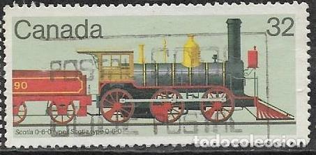 Sellos: CANAD&Aacute; YVERT 895, TRENES - Foto 1