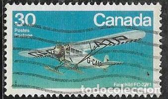 Sellos: CANAD&Aacute; YVERT 814, AVIONES - Foto 1