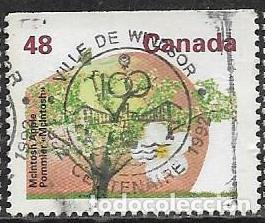 Sellos: CANAD&Aacute; YVERT 1225a, FLORA - Foto 1