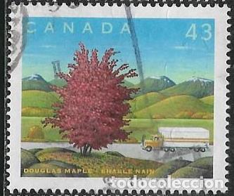 Sellos: CANAD&Aacute; YVERT 1374, FLORA - Foto 1
