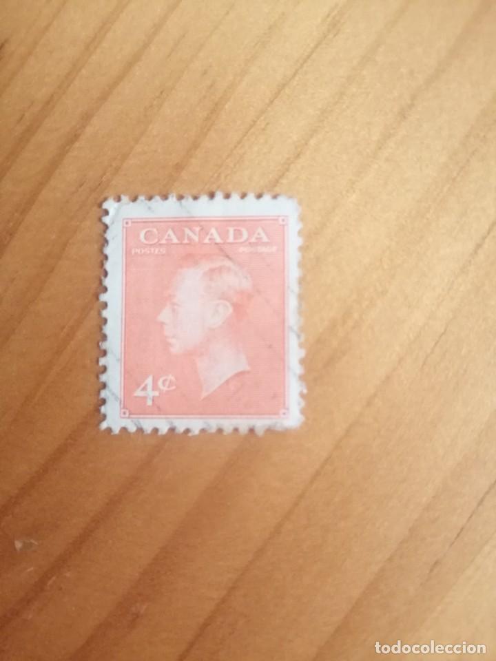 Sellos: CANADA - 4 C - REY GEORGE, JORGE VI - Foto 1