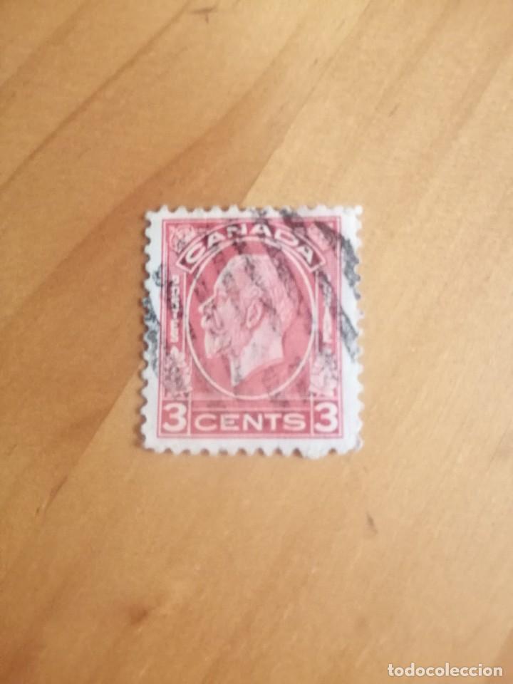 Sellos: CANAD&Aacute; - 3 CENTS - REY GEORGE, JORGE V - Foto 1