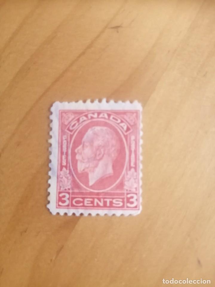 Sellos: CANAD&Aacute; - 3 CENTS - REY GEORGE, JORGE V - Foto 1