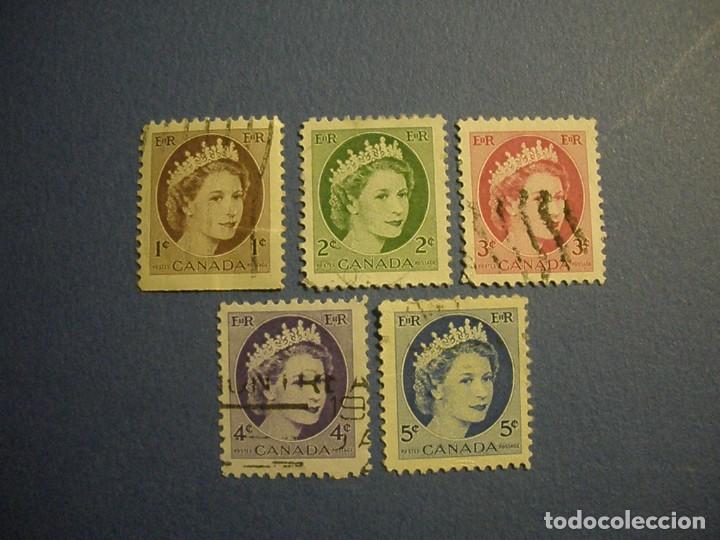 Sellos: CANADA - REINA ISABEL II. - Foto 1