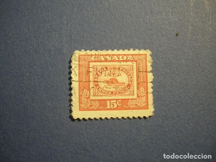 Sellos: CANADA - ANIMALES - EL CASTOR. - Foto 1