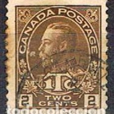 Sellos: CANADA Nº 97, JORGE V EN UNIFORME DE ALMIRANTE (AÑO 1916). Lote 332174178