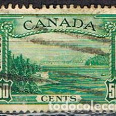 Sellos: CANADA Nº 201 (AÑO 1938), PUERTO DE VANCOUVER, USADO. Lote 332178423