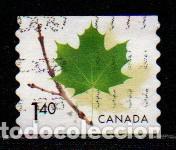 Sellos: Canad&aacute; 2155, Hoja de arce usado - Foto 1
