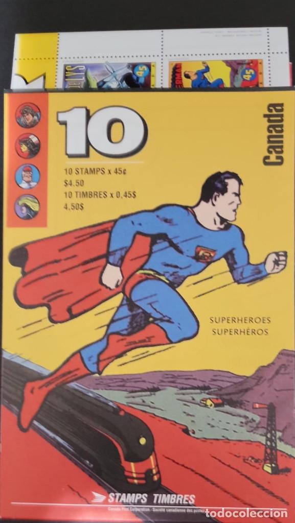 Sellos: SO) CANADA, SUPER HEROES, MNH - Foto 2