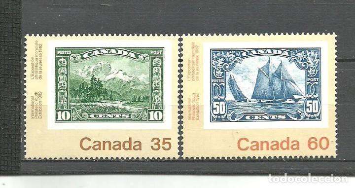 Sellos: CANADA 1982 - YVERT NRO. 788A-B - NUEVO - - Foto 1