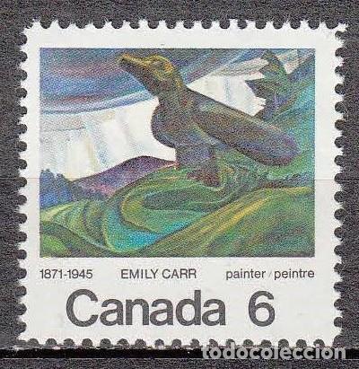 Sellos: CANADA 1971 - EMILY CARR - PINTORA - YVERT 453** - Foto 1