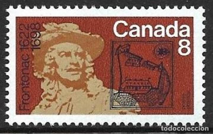 Sellos: CANADA 1972 - CONDE DE FRONTENAC - YVERT 480** - Foto 1