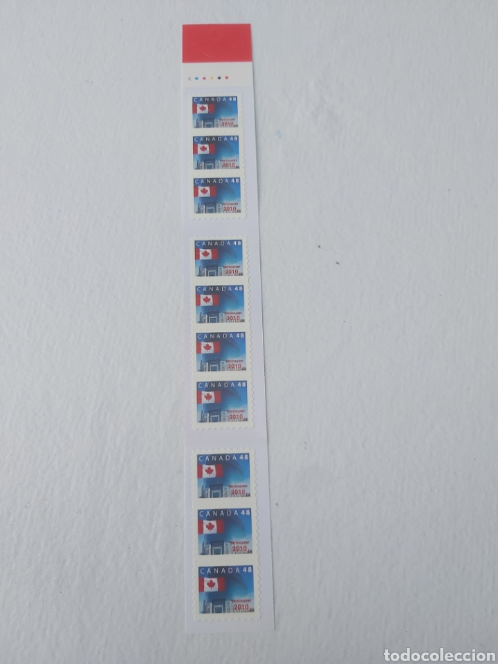 Sellos: 2010 Canad&aacute; carnets bandera - Foto 1