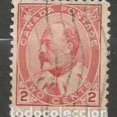 Sellos: CANADÁ - 1903 - 2 CENTS DE REY EDUARDO VII - USADO. Lote 358280400