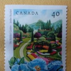 Sellos: CANADA 1991. THE BUTCHARD GARDENS.. Lote 363317135