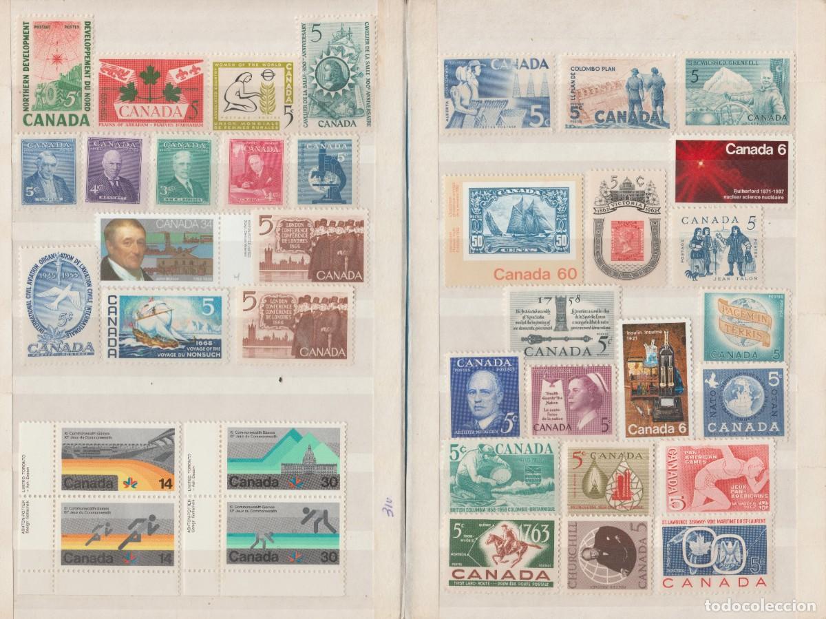 Sellos: LOTE DE CANAD&Aacute;, DIFERENTES A&Ntilde;OS. - Foto 1