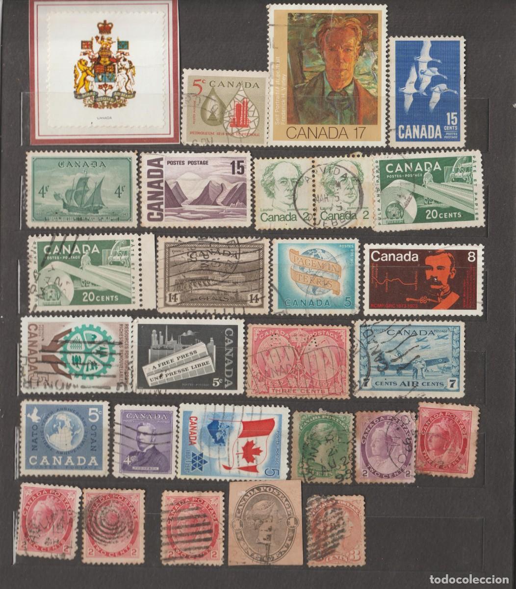 Sellos: LOTE DE CANAD&Aacute;, DIFERENTES A&Ntilde;OS. - Foto 1