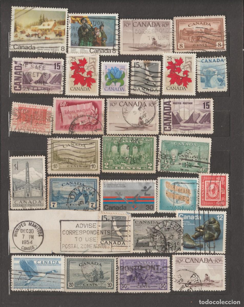 Sellos: LOTE DE CANAD&Aacute;, DIFERENTES A&Ntilde;OS. - Foto 3