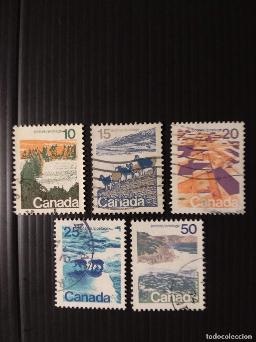 Sellos: SELLOS CANADA N&ordm; 471/75 USADOS - Foto 1