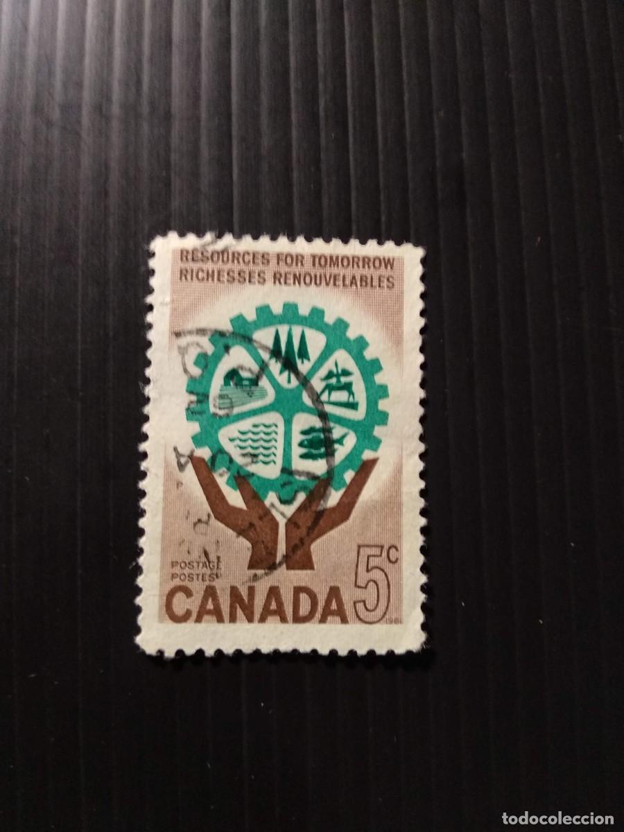 Sellos: SELLOS CANADA N&ordm; 322 USADO - Foto 1