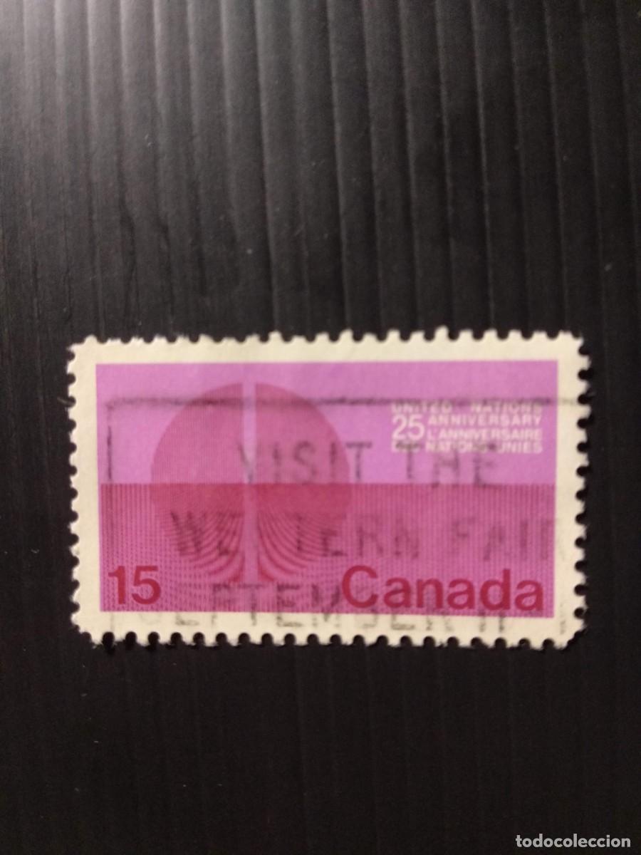 Sellos: SELLOS CANADA N&ordm; 435 USADO - Foto 1