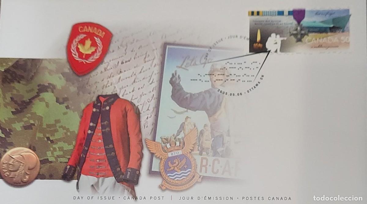 Sellos: J) 2005 CANADA, MULTIPLE STAMPS, FDC - Foto 1