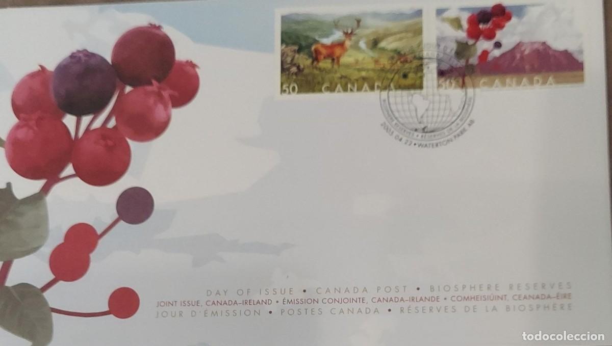 Sellos: J) 2005 CANADA, BIOSPHERE RESERVES, MULTIPLE STAMPS, FDC - Foto 1