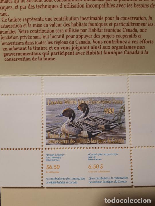 Sellos: Canada. 1988. Carnet. - Foto 2