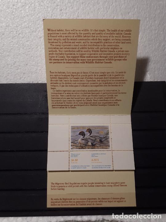 Sellos: Canada. 1988. Carnet. - Foto 4