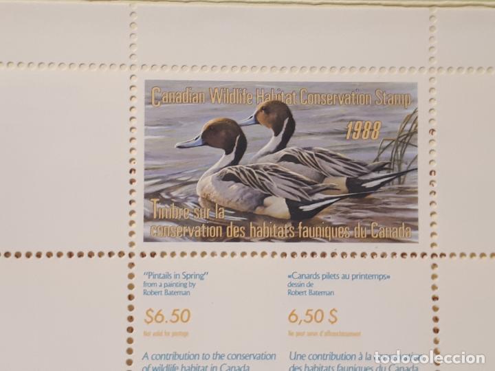 Sellos: Canada. 1988. Carnet. - Foto 1