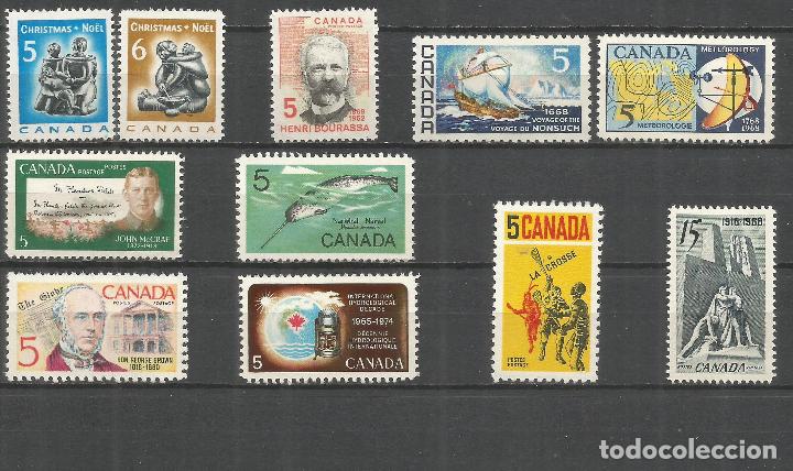 Sellos: CANADA A&Ntilde;O 1968 ** CONJUNTO DE SERIES COMPLETAS - Foto 1