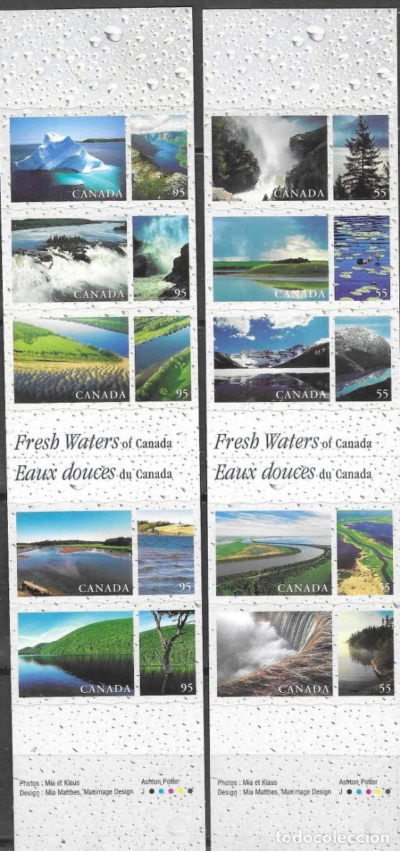 Sellos: 2 CARNET ** CANADA 2000, YT C 1788 + C 1793 - Foto 1