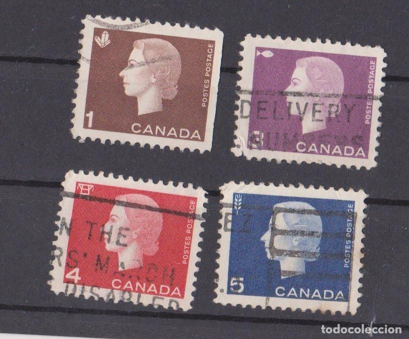 Sellos: CANADA 1-3-4-5 c - 1963 - Isabel II - Foto 1