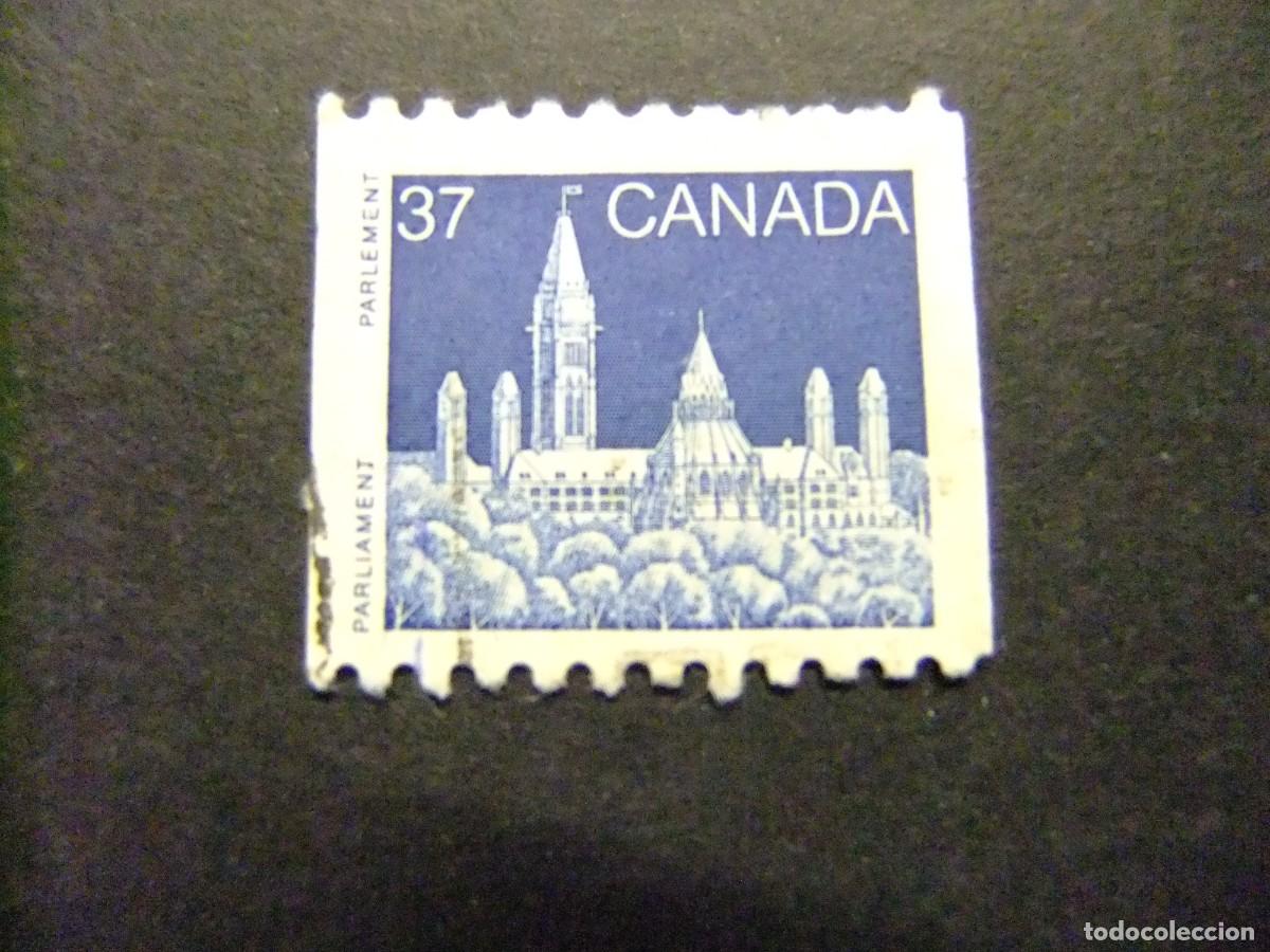 Sellos: 40 CANADA 1988 EDIFICIO DEL PARLAMENTO YVERT 1040 FU - Foto 1