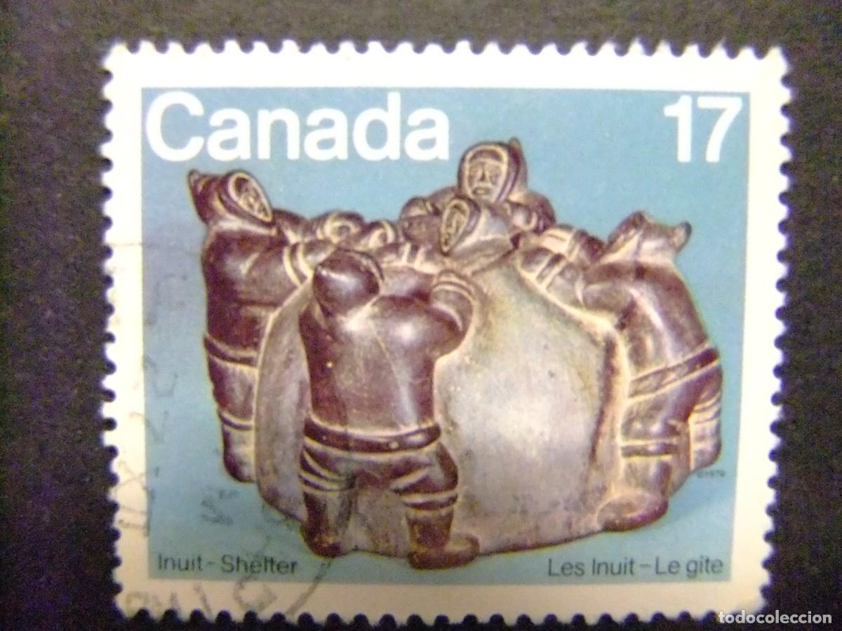 Sellos: 40 CANADA 1979 LIGLOO YVERT 714 FU - Foto 1