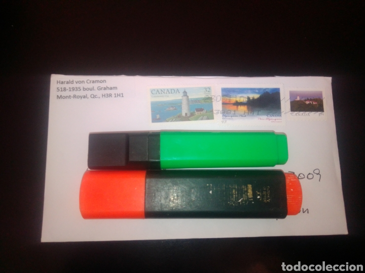 Sellos: Sobre franqueado Canad&aacute; - Foto 1