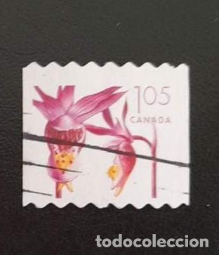 Sellos: SL) CANADA FLOWER USED - Foto 1