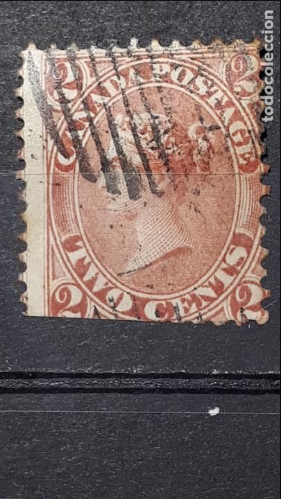 Sellos: CANAD&Aacute;. A&Ntilde;0 1859-64. &deg;. YVERT 13 - Foto 1