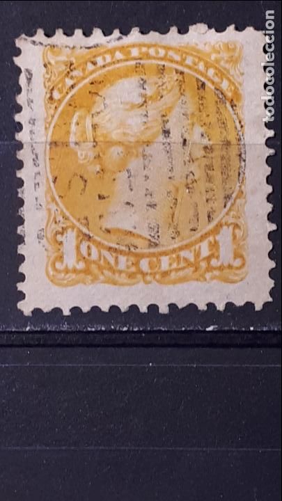 Sellos: CANAD&Aacute;. A&Ntilde;0 1870-93. &deg;. YVERT 28 - Foto 1