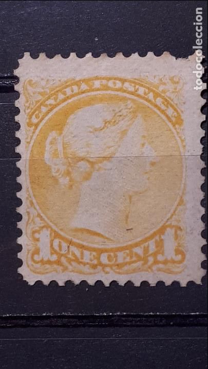 Sellos: CANAD&Aacute;. A&Ntilde;0 1870-93. (*) YVERT 28 - Foto 1