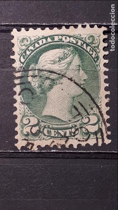 Sellos: CANAD&Aacute;. A&Ntilde;0 1870-93. &deg;. YVERT 29 - Foto 1