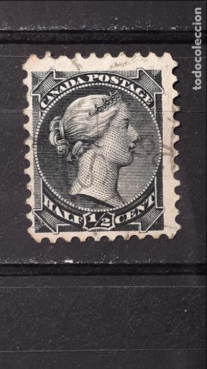 Sellos: CANAD&Aacute;. A&Ntilde;0 1870-93. &deg;. YVERT 27 - Foto 1