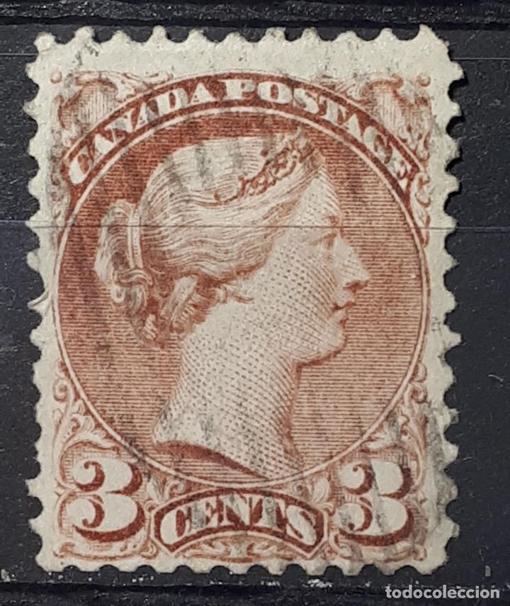 Sellos: CANAD&Aacute;. A&Ntilde;0 1870-93. &deg;. YVERT 30 - Foto 1