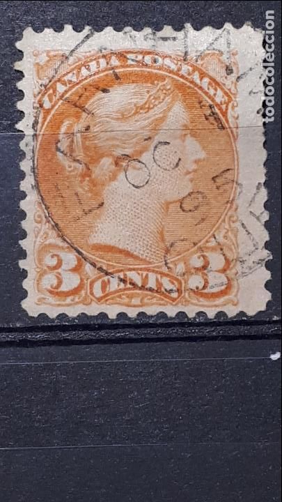 Sellos: CANAD&Aacute;. A&Ntilde;0 1870-93. &deg;. YVERT 30a - Foto 1