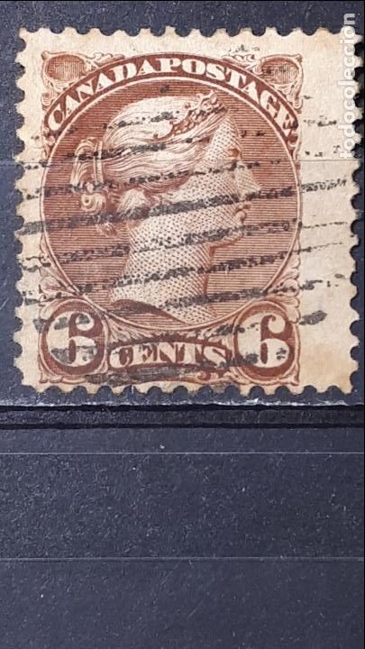 Sellos: CANAD&Aacute;. A&Ntilde;0 1870-93. &deg;. YVERT 32a - Foto 1